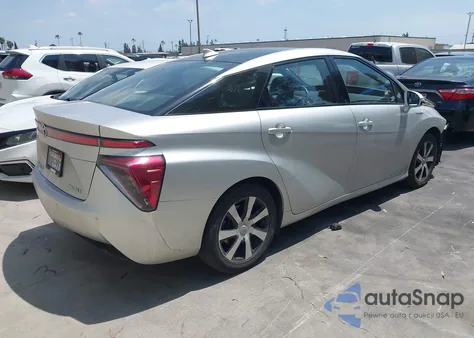 2017 Toyota Mirai from USA, damaged, VIN JTDBVRBD4HA003262